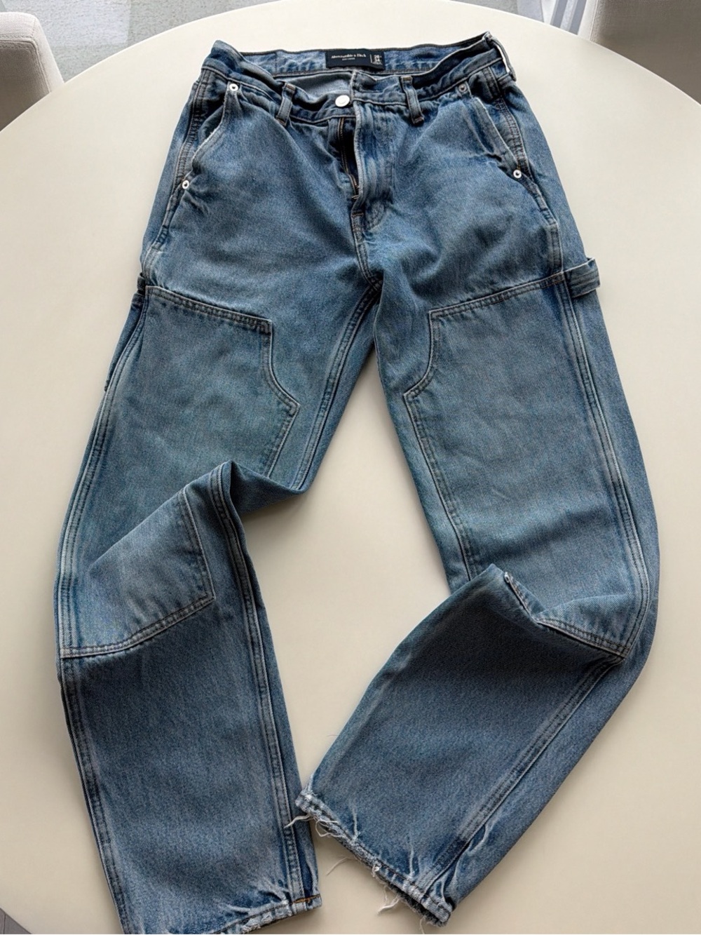 Abercrombie double knee denim jeans 28x34